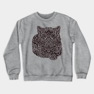 Cat Mandala Tattoo Crewneck Sweatshirt